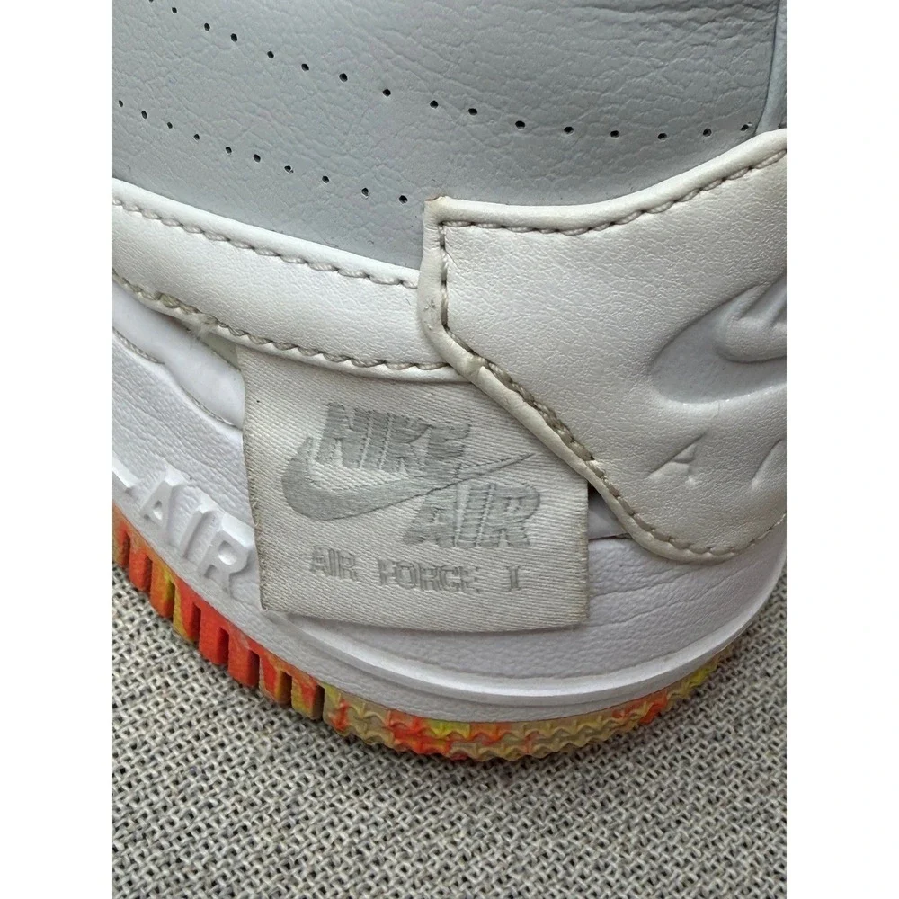Nike Air Force 1 Jester XX Light Bone Ghost Aqua AV2461-001‎ Womens 8.5 Sneaker